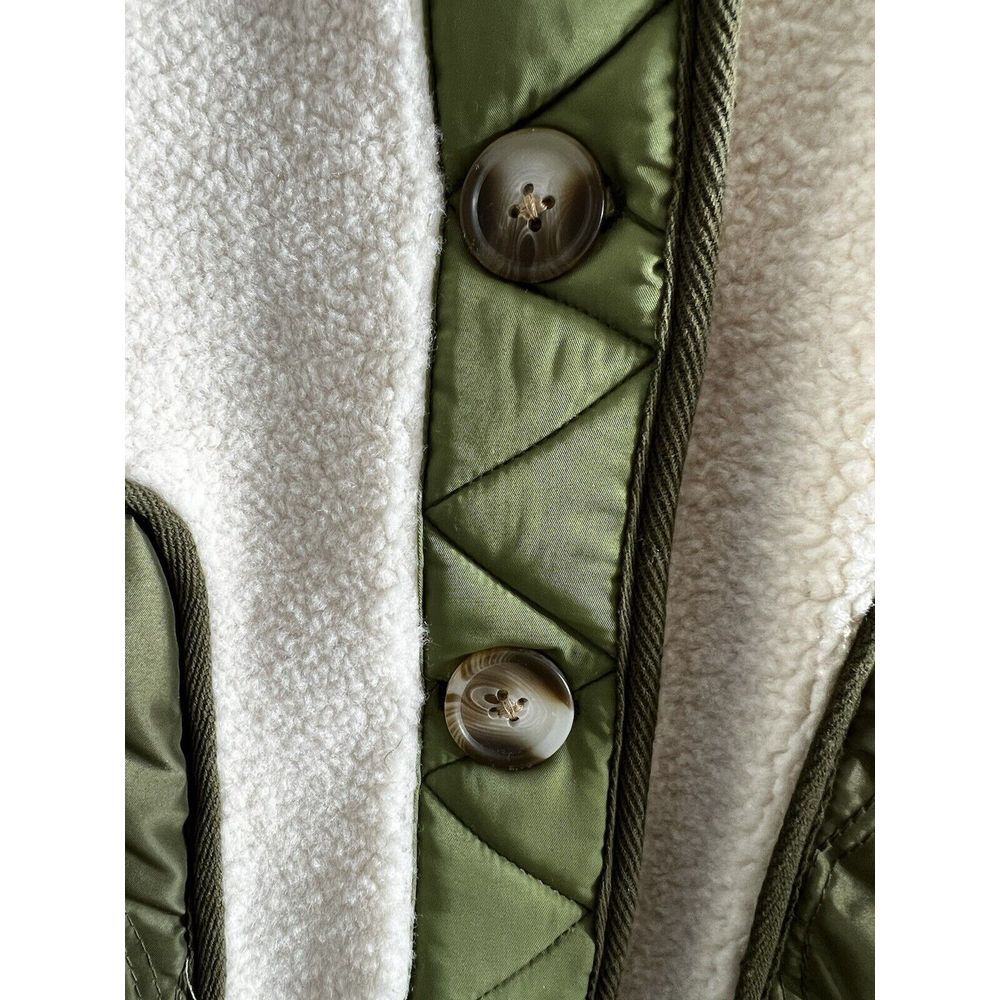 Blank NYC Cream and Green Teddy Jacket - Picture 4 of 9
